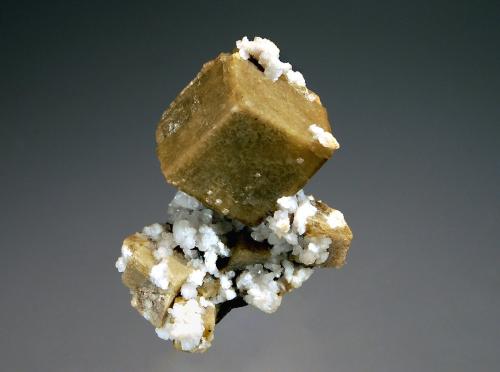 Siderite<br />Cantera Poudrette, Mont Saint-Hilaire, La Vallée-du-Richelieu RCM, Montérégie, Québec, Canadá<br />2.0 x 2.5 cm<br /> (Author: crosstimber)