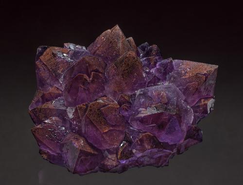 Quartz (variety amethyst)<br />Diamond Willow Mine, McTavish Township, Thunder Bay District, Ontario, Canada<br />9.6 x 7.7 cm<br /> (Author: am mizunaka)