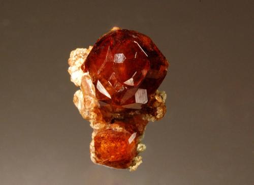 Grossular<br />Coyote Range, Bishop, Bishop District, Inyo County, California, USA<br />1.4 x 2.1 cm<br /> (Author: Michael Shaw)