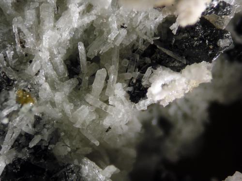 Cuspidine<br />Shijiangshan Mine, Shijiangshan village, Yinwu, Linxi, Ulanhad League, Inner Mongolia Autonomous Region, China<br />FOV 1 cm<br /> (Author: Cesar M. Salvan)