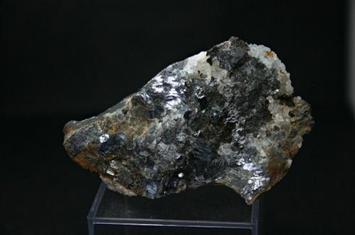 Esfalerita y galena<br />Mina Regia Antigua, Bellmunt del Priorat, Comarca Priorat, Tarragona, Cataluña / Catalunya, España<br />64mm - 38mm - 42mm<br /> (Autor: Pedro Naranjo)