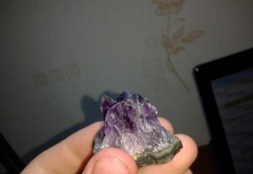 Quartz (variety quartz amethyst)<br />Rio Grande do Sul, Brazil<br /><br /> (Author: Jackman)