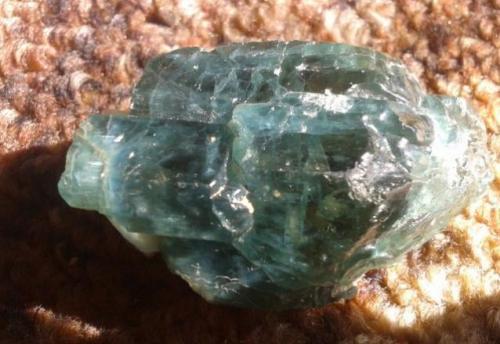 Fluorapatite (Apatite Group)<br />Lake Baikal area, Irkutsk Oblast, Zabaykalsky Krai, Russia<br /><br /> (Author: Jackman)