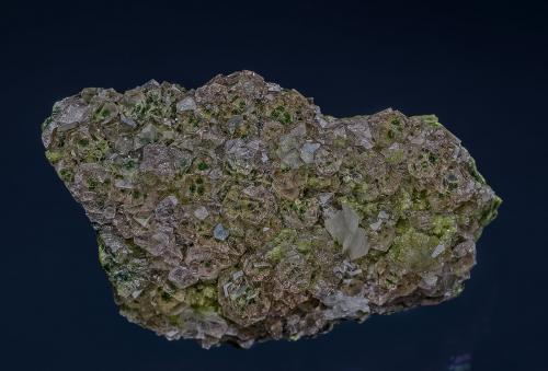 Grossular, Diopside, Prehnite<br />Jeffrey Mine, Asbestos, Les Sources RCM, Estrie, Québec, Canada<br />7.3 x 4.4 cm<br /> (Author: am mizunaka)