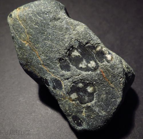 Andalusite var. chiastolite<br />Lancaster, Worcester County, Massachusetts, USA<br />6.5cm<br /> (Author: NellsRocks)