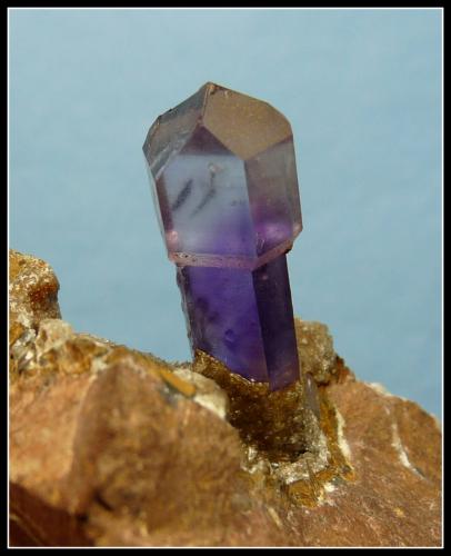 Quartz (variety amethyst)<br />Brandberg area, Erongo Region, Namibia<br />72 x 58 x 50 mm<br /> (Author: Pierre Joubert)