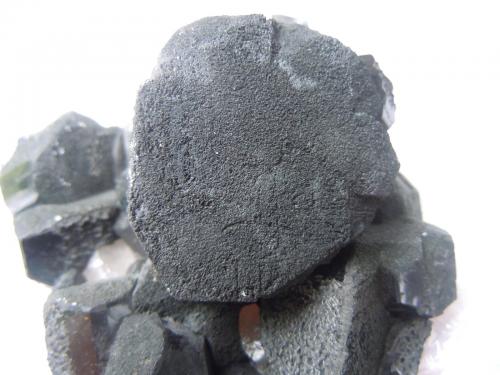 Schorl (Tourmaline Group)<br />Erongo Region, Namibia<br />10.2 x 10.2 x 7.6 cm<br /> (Author: Casimir Sarisky)