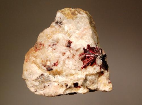 Erythrite<br />Schneeberg District, Erzgebirgskreis, Saxony/Sachsen, Germany<br />4.5 x 5.6 cm<br /> (Author: crosstimber)