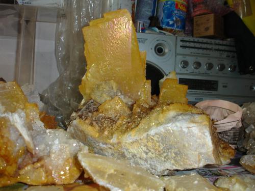 Barita<br />Nieves Mine, Monte Dobra, Viérnoles, Torrelavega, Comarca Besaya, Cantabria, Spain<br />30x35x30 cm<br /> (Autor: yowanni)