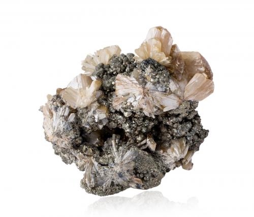 Valentinite<br />Mina San José, Ciudad de Oruro, Provincia Cercado, Departamento Oruro, Bolivia<br />9,5 x 6,0 x 9,5 cm<br /> (Author: MIM Museum)