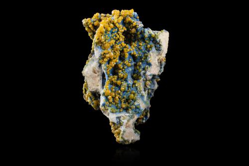 Plumbogummite<br />Roughton Gill, Caldbeck Fells, Allerdale, former Cumberland, Cumbria, England / United Kingdom<br />9,5	x	6,0	x	7,0	cm<br /> (Author: MIM Museum)