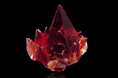 Rhodochrosite<br />N'Chwaning mining area, Kuruman, Kalahari manganese field (KMF), Northern Cape Province, South Africa<br />4,0	x	4,0	x	2,5	cm<br /> (Author: MIM Museum)