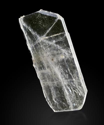 Hambergite<br />Tamponilapa, Sahatany Valley (Mt. Ibity), Vakinankaratra Region, Madagascar<br />10,5 x 1,5 x 21,5 cm<br /> (Author: MIM Museum)