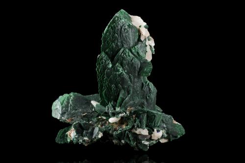 Malachite<br />El Cobre Mine, Concepción del Oro, Municipio Concepción del Oro, Zacatecas, Mexico<br />12.5 x 8.5 x 12.5 cm<br /> (Author: MIM Museum)