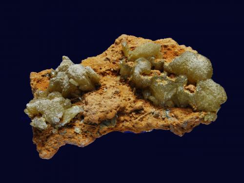 Adamita<br />Ojuela Mine, Mapimí, Municipio Mapimí, Durango, Mexico<br />6  X  4  X  2  cm<br /> (Autor: Ricardo Fimia)