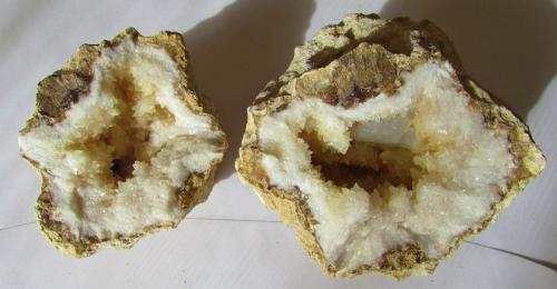 Calcita, Celestina.<br />Condado de Treviño, Comarca del Ebro, Burgos, Castilla y León, España<br />8''5 x 6 cm.<br /> (Autor: phrancko)