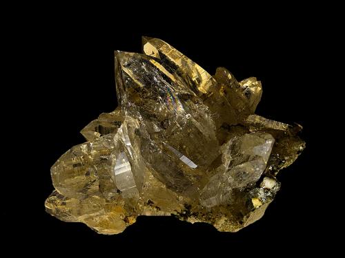 Cuarzo (variedad hialino)<br />Sierra Nevada, Granada, Andalucía, España<br />23 x 19 mm<br /> (Autor: Antonio Carmona)