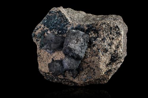 Anilite<br />Dzhezkazgan Mine, Shaft 55, Dzhezkazgan, Karaganda Region, Kazakhstan<br />10,0	x	8,0	x	5,5	cm<br /> (Author: MIM Museum)