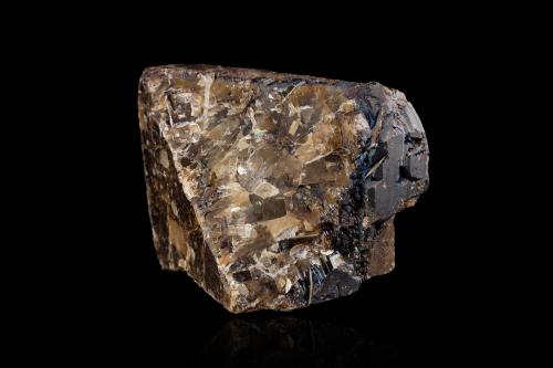 Stibiotantalite<br />Muiâne, Alto Ligonha pegmatite, Zambezia Province, Mozambique<br />12,0 x 9,0 x 8,0	cm<br /> (Author: MIM Museum)