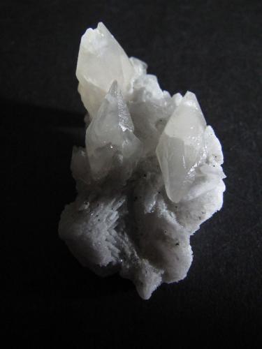 Calcita<br />Emilio Mine, Obdulia vein, Caravia mining area, La Rubiera, Loroñe, Colunga, Comarca de la Sidra, Principality of Asturias (Asturias), Spain<br />5 x 3 cm.<br /> (Autor: prcantos)