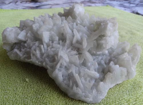 Barite<br />Moscona Mine, El Llano, Solís, Corvera de Asturias, Comarca Avilés, Principality of Asturias (Asturias), Spain<br />16x12x5cm<br /> (Author: Dave van Bladel)