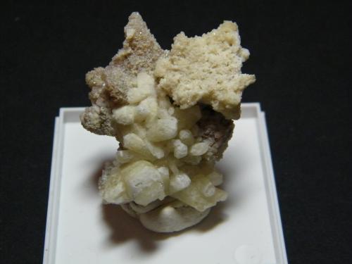 Aragonite (variety tarnowitzite)<br />Tsumeb Mine, Tsumeb, Otjikoto Region, Namibia<br />40x35mm<br /> (Author: Heimo Hellwig)