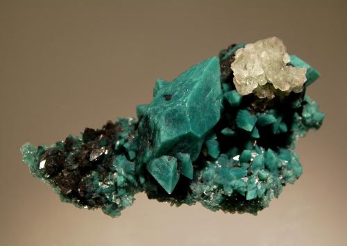 Fluorapophyllite-(K)<br />Mirzapur village, Barshitakli, Akola, Maharashtra, India<br />4.1 x 7.4 cm<br /> (Author: crosstimber)