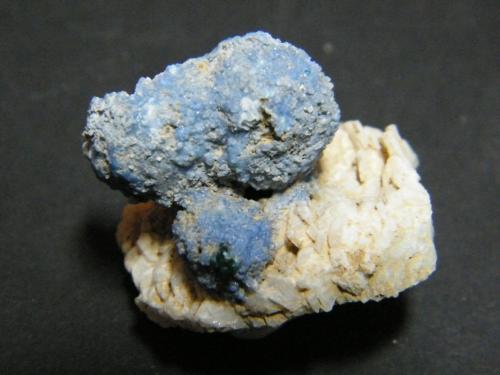 Shattuckite<br />Kaokoveld Plateau, Kunene Region, Namibia<br />30x25x30mm<br /> (Author: Heimo Hellwig)