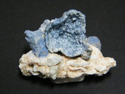 Shattuckite<br />Kaokoveld Plateau, Kunene Region, Namibia<br />50x35x25mm<br /> (Author: Heimo Hellwig)