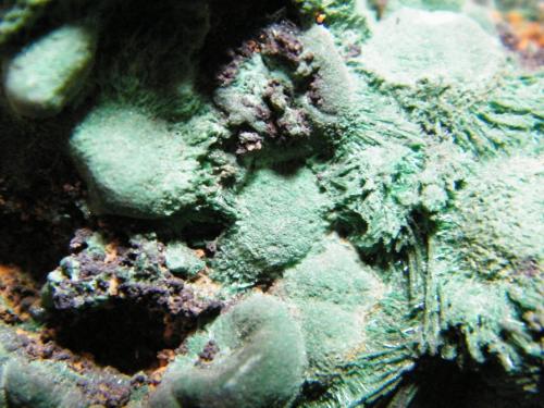 Malachite<br />Tsumeb Mine, Tsumeb, Otjikoto Region, Namibia<br />75x60x45mm<br /> (Author: Heimo Hellwig)