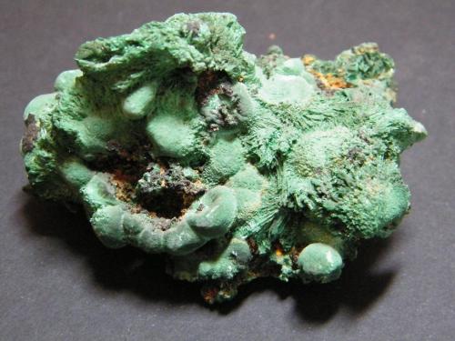 Malachite<br />Tsumeb Mine, Tsumeb, Otjikoto Region, Namibia<br />75x60x45mm<br /> (Author: Heimo Hellwig)