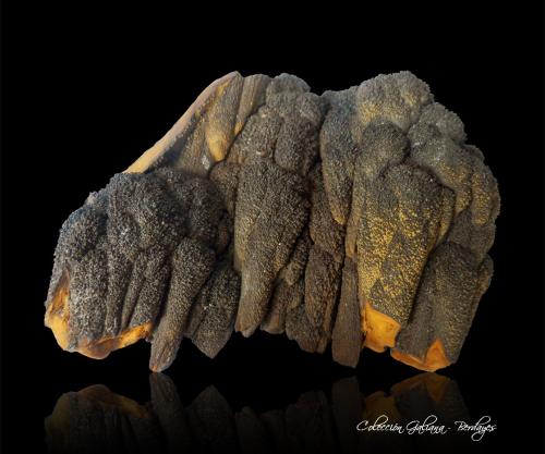 Goethita<br />Mina Trinidad, Cerros del Romeral y Pechón, Benalmádena-Mijas, Comarca Costa del Sol Occidental, Málaga, Andalucía, España<br />91 x 71 x 40 mm.<br /> (Autor: Rafael Galiana)