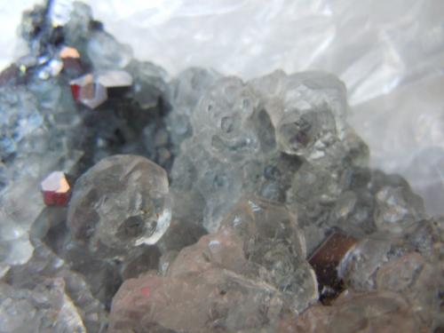 Water Clear Fluorite<br />Mina First Sovetskii, Dalnegorsk, Distrito urbano Dalnegorsk, Primorsky Krai, Rusia<br />8.4 x 6.2 cm<br /> (Author: Casimir Sarisky)