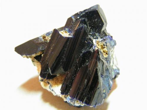 Azurite<br />Tsumeb Mine, Tsumeb, Otjikoto Region, Namibia<br />40x40x40mm<br /> (Author: Heimo Hellwig)