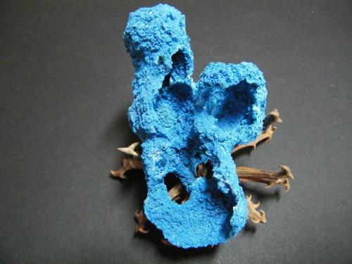 Shattuckite<br />Kaokoveld Plateau, Kunene Region, Namibia<br />100x60x35mm<br /> (Author: Heimo Hellwig)