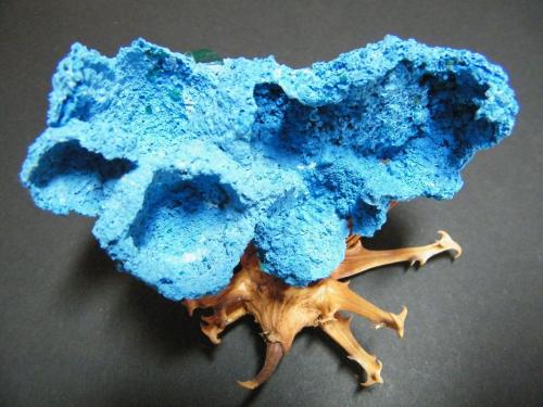 Shattuckite<br />Kaokoveld Plateau, Kunene Region, Namibia<br />95x55x25mm<br /> (Author: Heimo Hellwig)