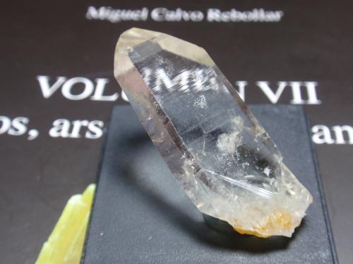 Cuarzo (variedad cristal de roca)<br />Uri, Suiza<br />20x40 mm<br /> (Autor: Ignacio)