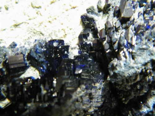 Azurite<br />Tsumeb Mine, Tsumeb, Otjikoto Region, Namibia<br />110x90x50mm<br /> (Author: Heimo Hellwig)