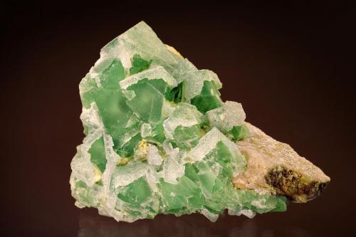 Fluorite<br />Evianwand, Gastein Valley, St. Johann im Pongau, Hohe Tauern, Salzburg, Austria<br />78 mm<br /> (Author: Gerhard Brandstetter)