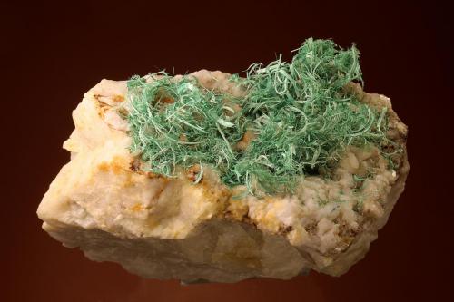 Malachite<br />Mockleiten Mine, Brixlegg, Kufstein District, Inn Valley, North Tyrol, Tyrol/Tirol, Austria<br />58 mm<br /> (Author: Gerhard Brandstetter)