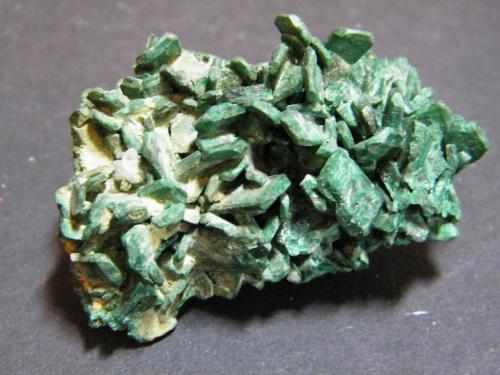 Malachite after Azurite<br />Tsumeb Mine, Tsumeb, Otjikoto Region, Namibia<br />50x30mm<br /> (Author: Heimo Hellwig)