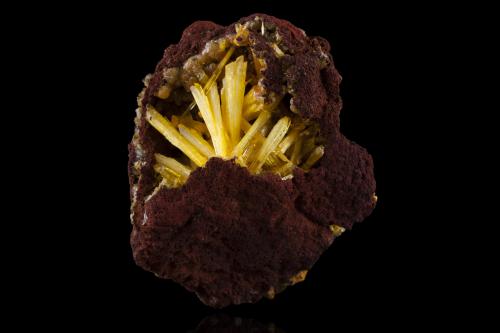 Legrandite<br />Ojuela Mine, Mapimí, Municipio Mapimí, Durango, Mexico<br />6,0	x	6,5	x	4,5	cm<br /> (Author: MIM Museum)