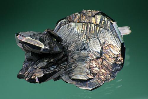 Hematite<br />Rio Marina, Elba Island, Livorno Province, Tuscany, Italy<br />22 mm<br /> (Author: Gerhard Brandstetter)