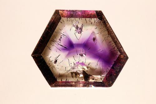 Quartz Var. Amethyst<br />Goboboseb Mountains, Brandberg area, Erongo Region, Namibia<br />17 mm<br /> (Author: Gerhard Brandstetter)