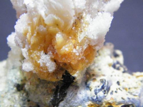 Hyalite on Fluorite<br />Erongo Mountain, Usakos, Erongo Region, Namibia<br />70x90mm<br /> (Author: Heimo Hellwig)