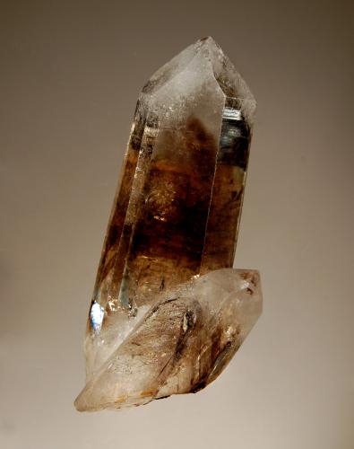 Quartz<br />Itinga, Vale do Jequitinhonha, Minas Gerais, Brasil<br />3.6 x 6.7 cm<br /> (Author: crosstimber)