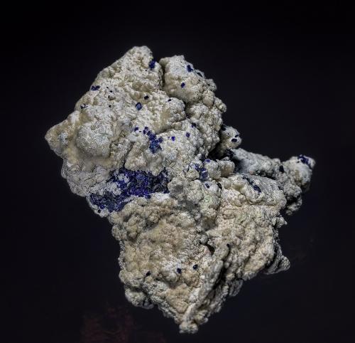 Henmilite<br />Fuka Mine, Fuka, Bicchu-cho (Bitchu-cho), Takahashi, Okayama Prefecture, Chugoku Region, Honshu Island, Japan<br />7.1 x 6.6 cm<br /> (Author: am mizunaka)