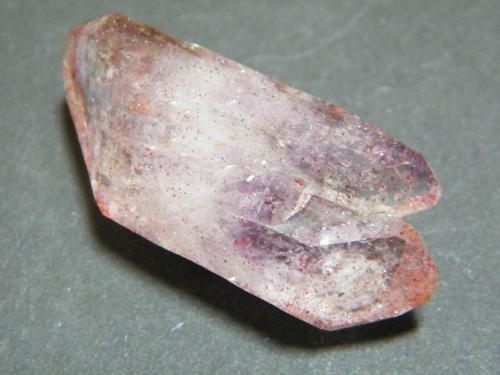 Quartz (variety amethyst)<br />Goboboseb Mountains, Brandberg area, Erongo Region, Namibia<br />50x25mm<br /> (Author: Heimo Hellwig)