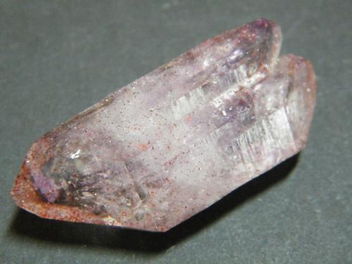 Quartz (variety amethyst)<br />Goboboseb Mountains, Brandberg area, Erongo Region, Namibia<br />50x25mm<br /> (Author: Heimo Hellwig)