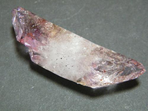 Quartz (variety amethyst)<br />Goboboseb Mountains, Brandberg area, Erongo Region, Namibia<br />65x20mm<br /> (Author: Heimo Hellwig)